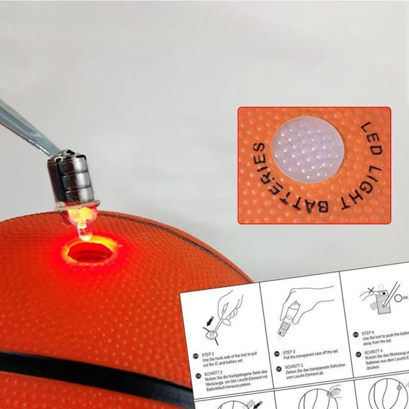 Splashy - Star Ball innovativer Basketball mit eingearbeiteten LED
