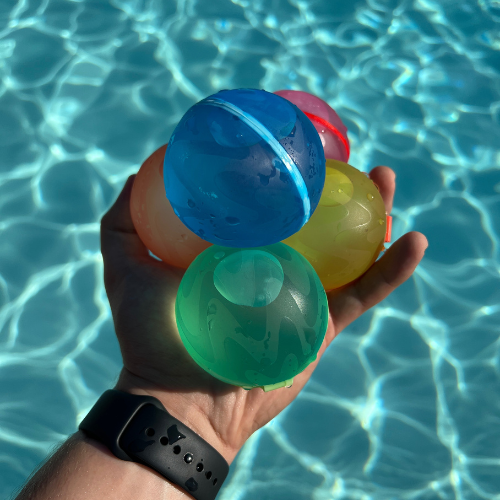 Splashy - Wiederverwendbare Wasserbomben mit eingearbeiteten Magneten