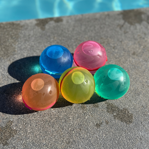 Splashy - Wiederverwendbare Wasserbomben mit eingearbeiteten Magneten