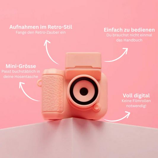 SoulPix - Mini Kamera mit Retro Stil - Hochauflösend